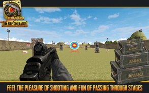 Shooting Range Gun Simulator - Gun Fire screenshot 0