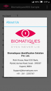 Biomatiques RD Service screenshot 4