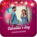 Valentinstag Fotorahmen Icon