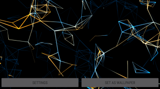 Neon Particles 3D Live Wallpaper screenshot 16