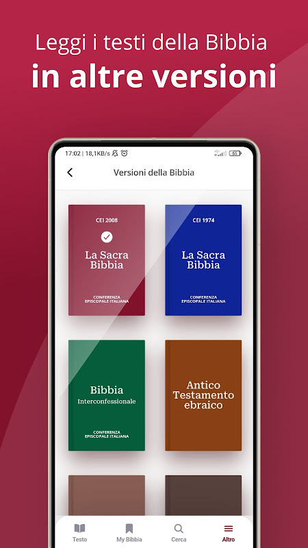 Bibbia CEI for Android - Download the APK from Uptodown
