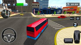 Bus Simulator : 3D Bus Games screenshot 1