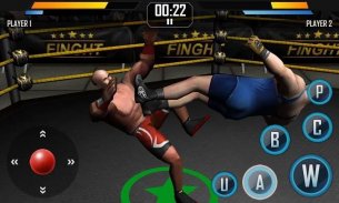 真實摔跤 - Real Wrestling 3D screenshot 2