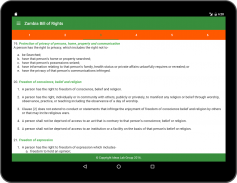 Zambian Bill of Rights screenshot 3