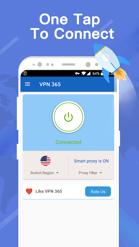 VPN 365 - VPN grátis ilimitada e Segurança WiFi - Baixar APK para