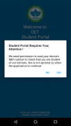 OET Student Portal screenshot 2