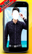 Men Shirts Photo Maker FREE screenshot 1