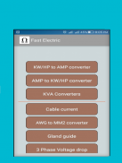 Fast electrical calculations screenshot 4