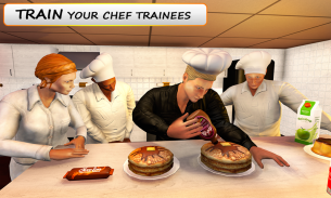 Virtual Gerente Chefs Restaurante Magnata Jogos 3D screenshot 2