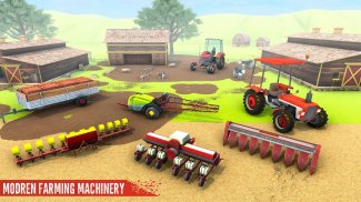 Smart Tractor Farming Game screenshot 2