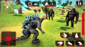 Kaiju Godzilla Smash Kong Game screenshot 0