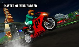 Parkir sepeda 2017 - motor racing adventure 3D screenshot 1