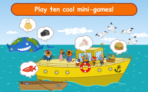 Kid-E-Cats: Sea Adventure. Preschool Games Free screenshot 20