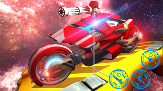 Space Bike Galaxy Race screenshot 1