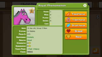 Hooves of Fire Stable Manager screenshot 1