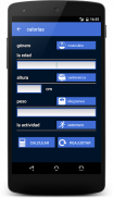 calculadora de la salud screenshot 2