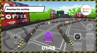 Extreme Purple Car Parking screenshot 4