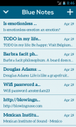 Blue Notes: Minimal Notepad screenshot 0