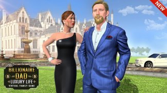 Billionaire Dad Luxury Life Real Family Games screenshot 4