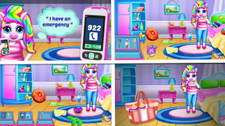 Mommy Pregnancy Birth Unicorn screenshot 1