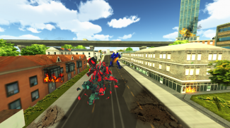 Future Robot Fight - Flying Robot Rescue Sniper screenshot 5