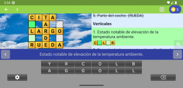 Crucigrama en español screenshot 6