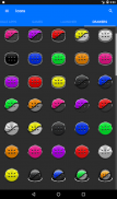 Flat Black and Pink Icon Pack ✨Free✨ screenshot 8