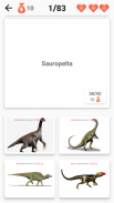Dinossauros -Um jogo sobre dinossauros jurássicos! screenshot 0