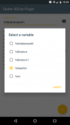 Tasker SQLite Plugin screenshot 2