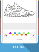 Sneakers Art Coloring Book screenshot 0