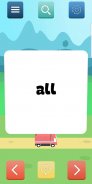 Animated Flashcards: Sight Words screenshot 1