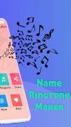 Name Ringtones Maker screenshot 4