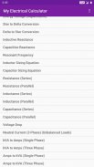 My Electrical Calculator screenshot 4