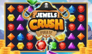 Jewels Crush: Pirate Match 3 screenshot 0