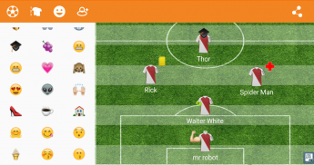 LineApp -formazione di calcio calciotto calcetto screenshot 6