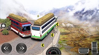 moderno ônibus simulador Subida dirigir screenshot 2