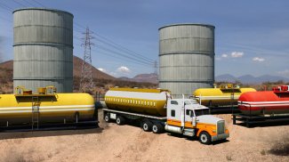 Oil Tanker Transporter:Big Truck Driver Games 2021 screenshot 2