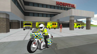 Police Car Driving Motorbike screenshot 5