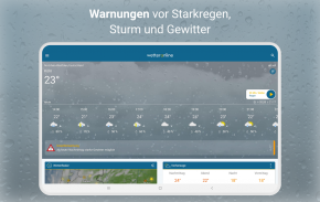 RegenRadar mit Unwetterwarnung screenshot 11