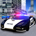 Police Car City Driving Icon
