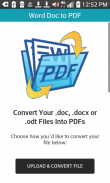 Word DOC to PDF screenshot 0