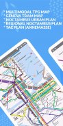 GENEVA BUS TRAM MAP NETWORK PLANS OFFLINE screenshot 2