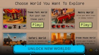 Ultimate Craft: Construa em Mundos Cúbicos screenshot 4