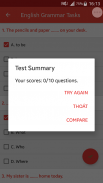 English Grammar Test screenshot 5