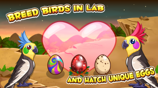Bird Land: Zooladen Spiel, spiele mit einem Vogel screenshot 8