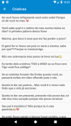 Cantadas - Top Frases screenshot 1