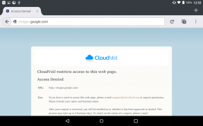 CloudVeil Blue screenshot 3