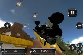 Duck Hunting Juegos - Mejor Sniper Hunter 3D screenshot 4