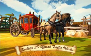 Horse Racing Taxi Driver Games screenshot 6