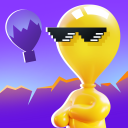 Balloon vs needle race Icon